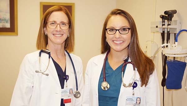 Courtesy photo The new DWM after hours clinic will be staffed by Gray Garrett, CRNP and Mallory Mullis, PA-C on a rotating basis. 